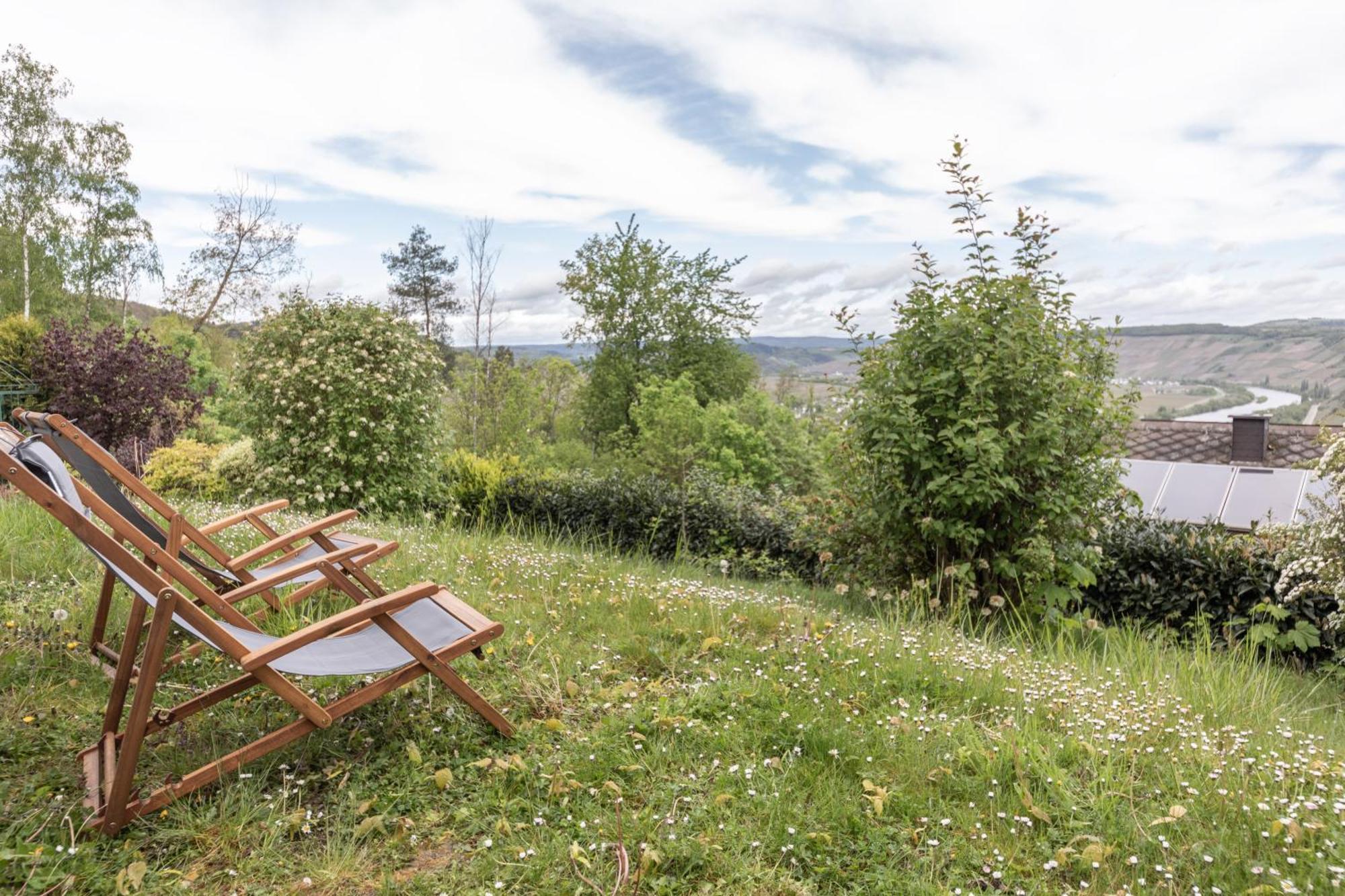 Cozy II Luxurioes Moselview Terrasse Garten Netflix 雷温 外观 照片